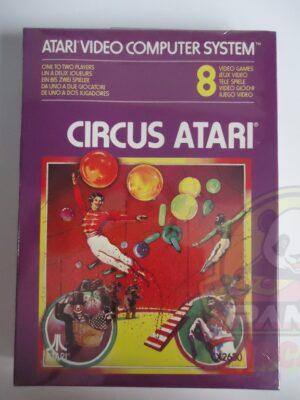 2600 CIRCUS-01 CIRCUS ATARI-ATARI VCS 2600-NTSC-BRAND NEW.