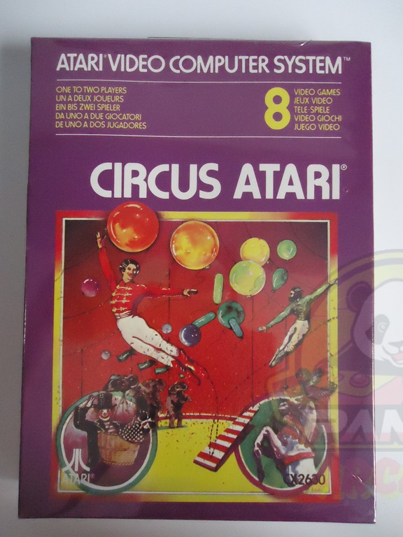 2600 CIRCUS-01 CIRCUS ATARI-ATARI VCS 2600-NTSC-BRAND NEW.