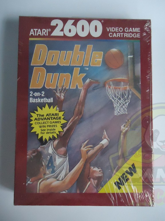 2600 DOUBLEDUNK-01 DOUBLE DUNK-ATARI VCS 2600-NTSC-BRAND NEW.