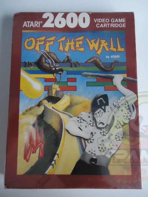 2600 OFTHEWALL-01 OFF THE WALL-ATARI VCS 2600-NTSC-BRAND NEW.