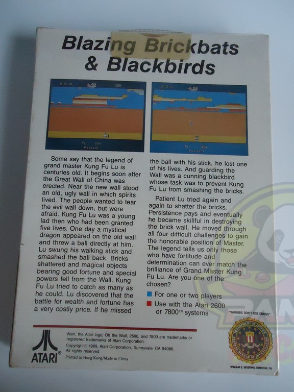 2600 OFTHEWALL-02 OFF THE WALL-ATARI VCS 2600-NTSC-BRAND NEW.