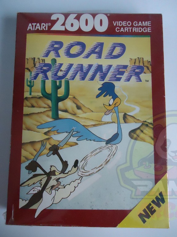 2600 ROADRUNNER-01 ROAD RUNNER-ATARI VCS 2600-NTSC-BRAND NEW.