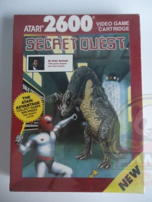 SECRET QUEST-ATARI VCS 2600-NTSC-BRAND NEW.