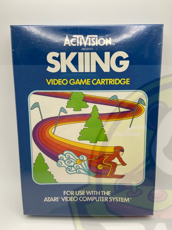 2600 SKIING-01 (1) SKIING-ATARI VCS 2600-NTSC-BRAND NEW.