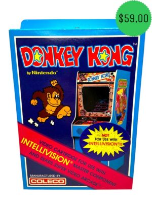 DONKEY KONG-INTELLIVISION-NTSC-BRAND NEW.