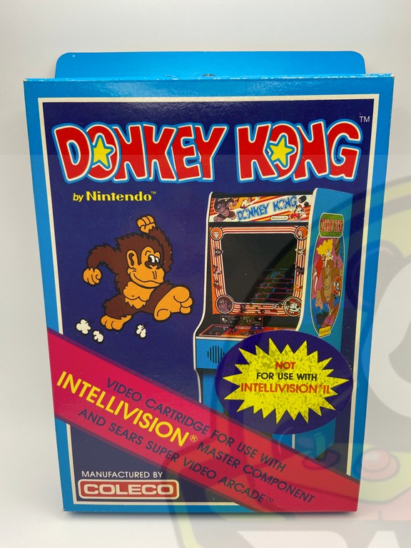 INTELLIVISION DONKEY KONG-01 (1) DONKEY KONG-INTELLIVISION-NTSC-BRAND NEW.