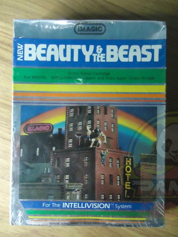 BEAUTY & THE BEAST-INTELLIVISION-NTSC-BRAND NEW.