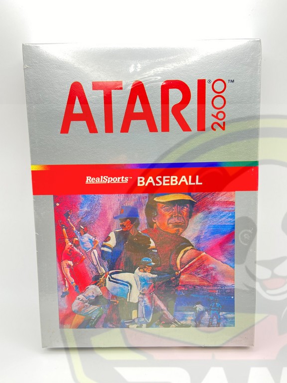 2600 BASEBALL REAL SPORTS-001 (1) REALSPORTS BASEBALL-ATARI VCS 2600 - NTSC - BRAND NEW