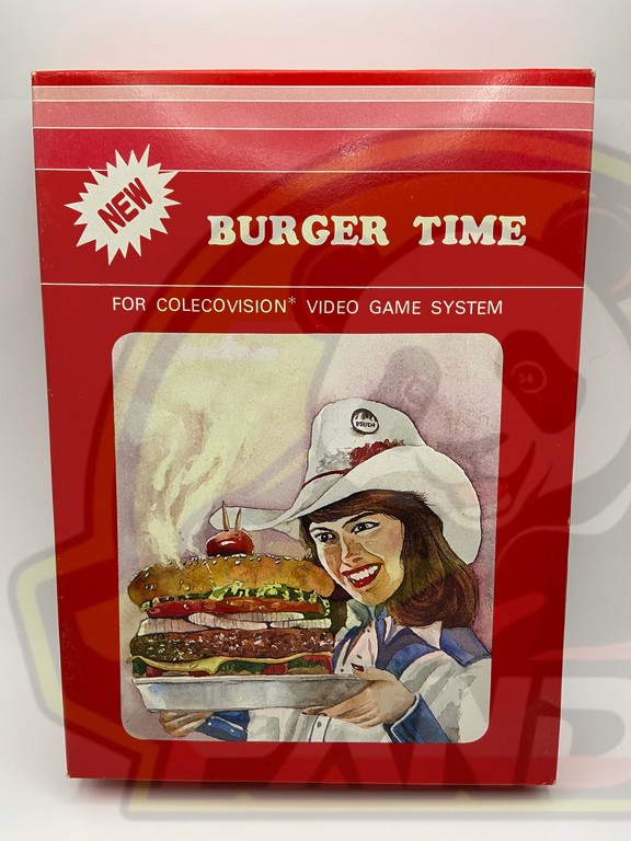 BURGER TIME-COLECOVISION-BRAND NEW.