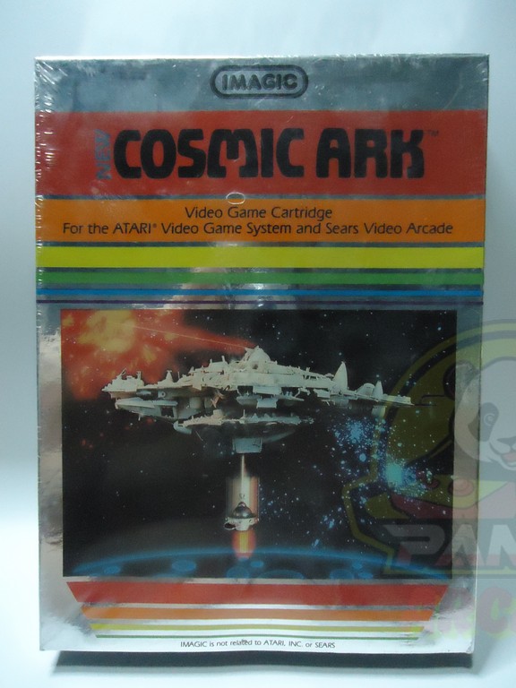 2600 COSMIC ARK-01 COSMIC ARK-ATARI VCS 2600-NTSC-BRAND NEW.
