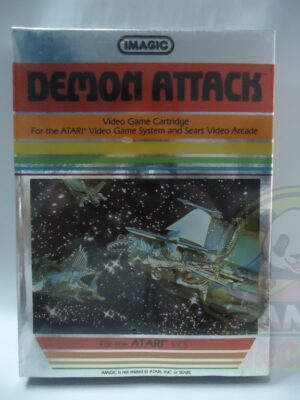 DEMON ATTACK-ATARI VCS 2600-CARTRIDGE-NTSC-BRAND NEW.