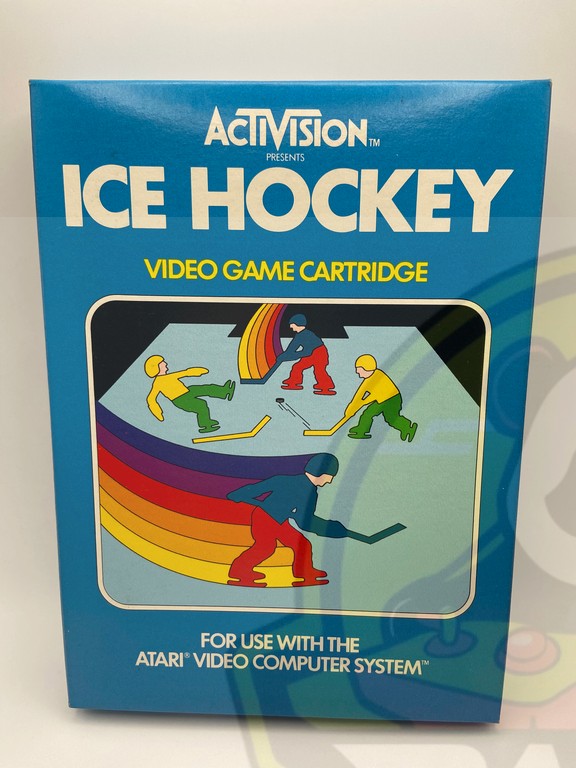 2600 ICE HOCKEY-01 (1) ICE HOCKEY-ATARI VCS 2600-CARTRIGDE-NTSC-BRAND NEW.