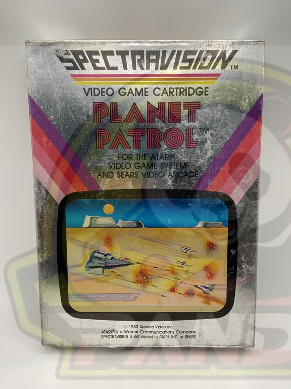 PLANET PATROL-ATARI VCS 2600-NTSC-BRAND NEW.
