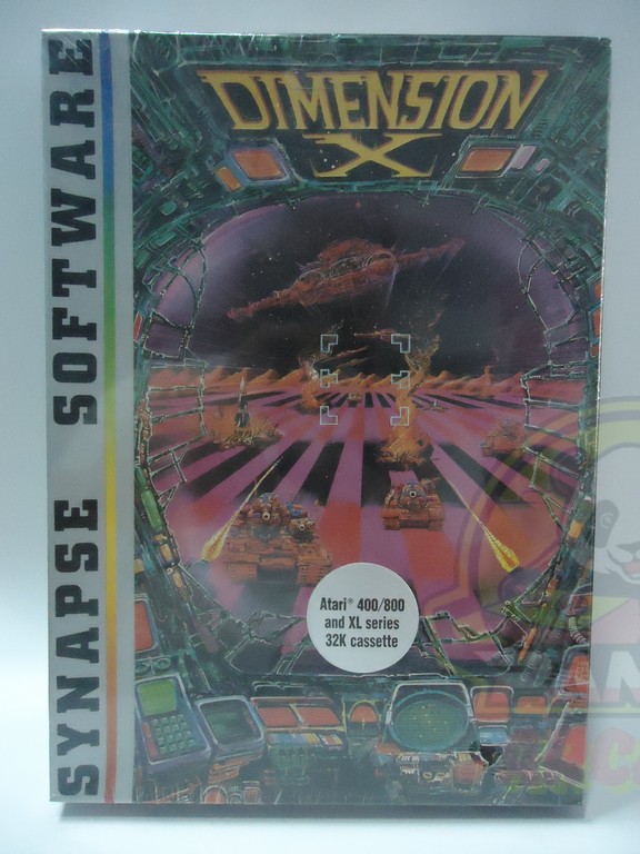DIMENSION X-ATARI 400/800/1200XL-CASSETTE-NTSC-BRAND NEW.