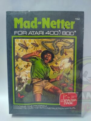 MAD NETTER-ATARI 800-CASSETTE-NTSC-BRAND NEW.