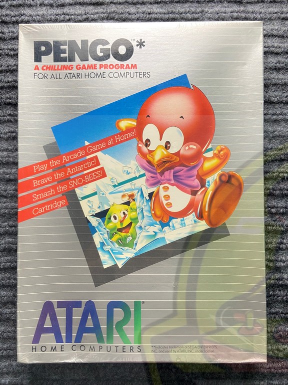 PENGO-ATARI 400/800/1200 XL/XE-CARTRIDGE-NTSC-BRAND NEW.