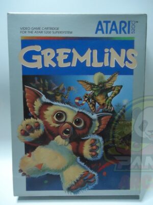 5200 GREMLINS-01 GREMLINS-ATARI 5200 THE SUPERSYSTEM-NTSC-BRAND NEW.
