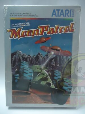 5200 MOON PATROL-01 MOON PATROL-ATARI 5200-CARTRIDGE-NTSC-BRAND NEW.