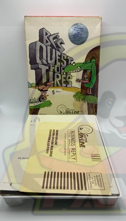 APPLE BCS QUEST-01 (3) B.C.S QUEST FOR TIRES-APPLEII-NTSC-BRAND NEW.