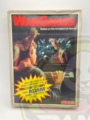 COLECO WARGAMES-001 (1) WAR GAMES-COLECOVISION-CARTRIDGE-NTSC-BRAND NEW.