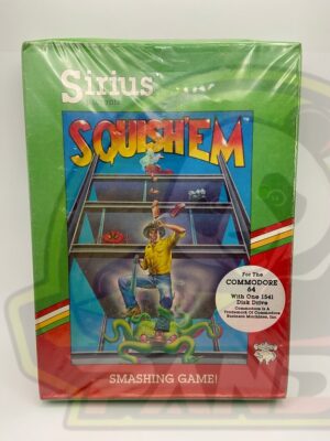 SQUISH' EM-COMMODORE 64-NTSC-BRAND NEW.