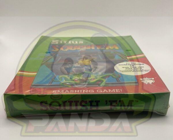 SQUISH' EM-COMMODORE 64-NTSC-BRAND NEW.