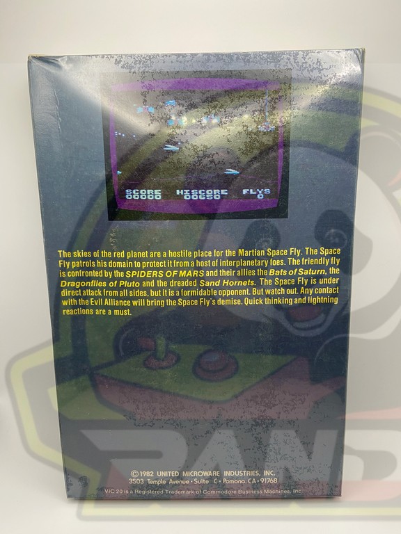 SPIDERS OF MARS-COMMODORE VIC 20-NTSC-BRAND NEW