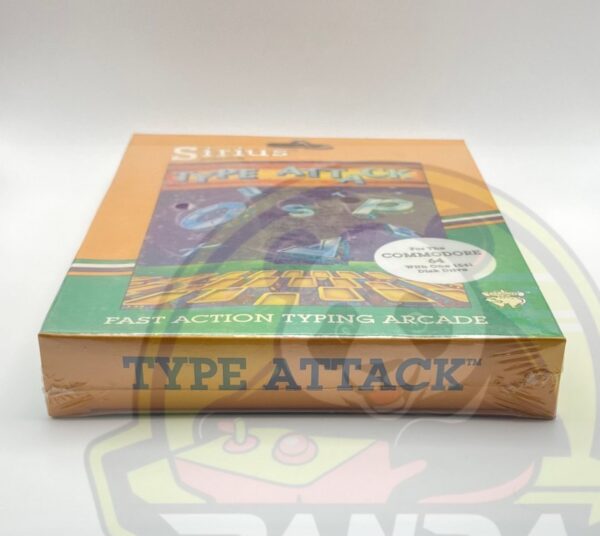 TYPE ATTACK-COMMODORE 64-DISKETTE-NTSC-BRAND NEW.