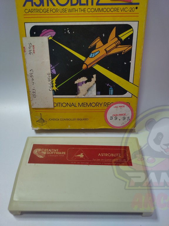 COMMODOREVIC20 ASTROBLITZ-05 ASTROBLITZ-COMMODORE VIC-20-CARTRIDGE-NTSC-BRAND NEW.