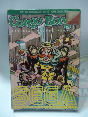CONGO BONGO-COMMODORE VIC-20-HOME COMPUTERS-NTSC-BRAND NEW.