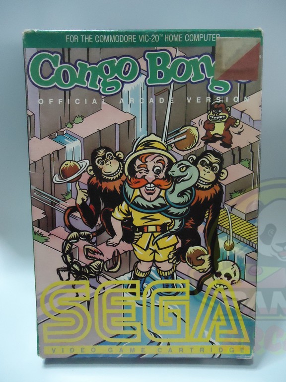 COMMODOREVIC20 CINGO BONGO-01 CONGO BONGO-COMMODORE VIC-20-HOME COMPUTERS-NTSC-BRAND NEW.