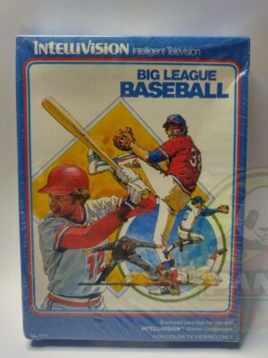 INTELLIVISION BIG LEAGUE BASEBALL-01 BIG LEAGUE BASEBALL-MATTEL INTELLIVISION-NTSC-BRAND NEW.