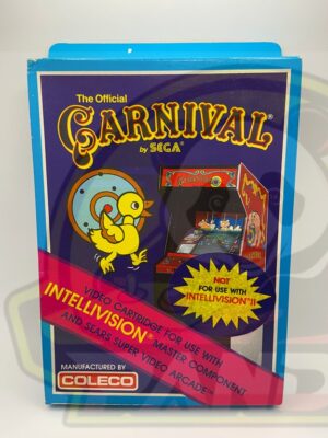 INTELLIVISION CARNIVAL-01 (1) CARNIVAL-MATTEL INTELLIVISION- NTSC - BRAND NEW.