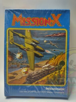 INTELLIVISION MISSIONX-01 MISSION X-MATTEL INTELLIVISION-NTSC-BRAND NEW.