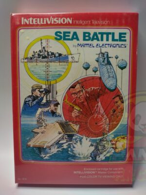 INTELLIVISION SEA BATTLE-01 SEA BATTLE-MATTEL INTELLIVISION-NTSC- BRAND NEW.