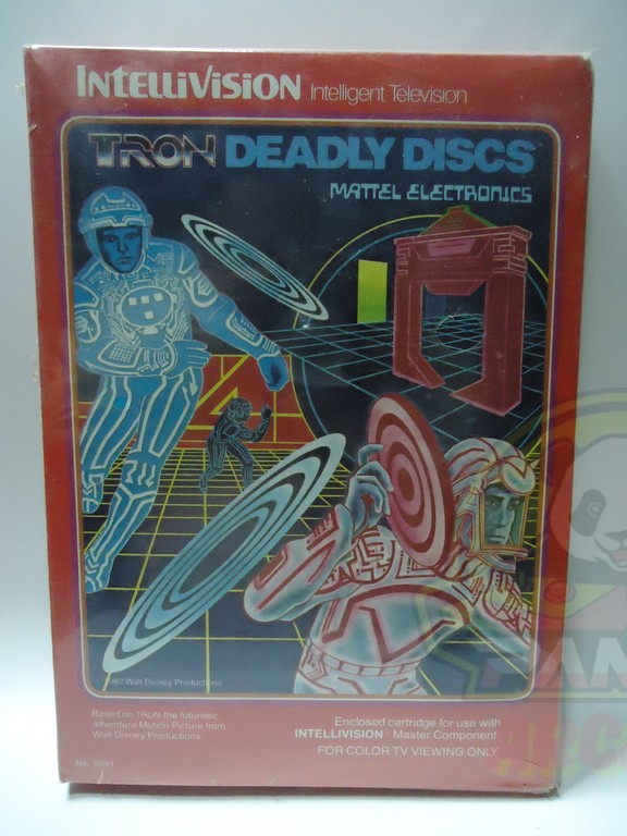 INTELLIVISION TRON DEADLY DISCS-01 TRON DEADLY DISCS-INTELLIVISION-NTSC-BRAND NEW.