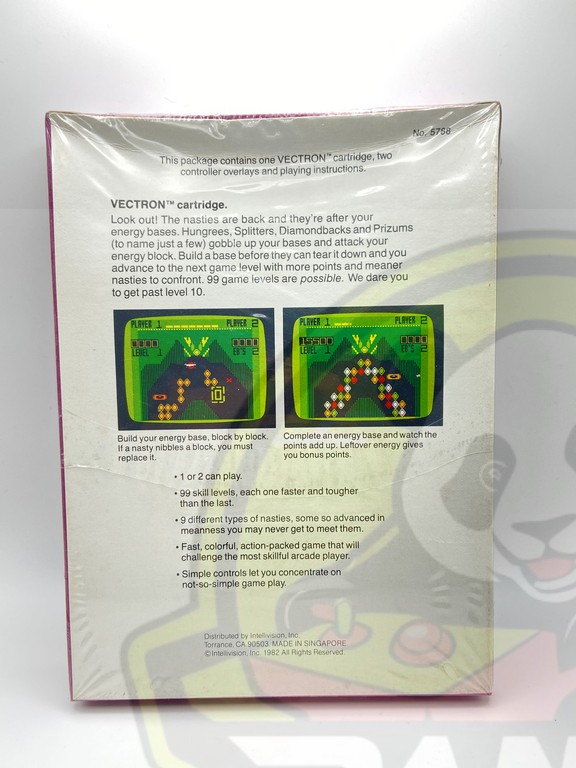INTELLIVISION VECTRON-001 (2) VECTRON-MATTEL INTELLIVISION-NTSC-BRAND NEW.