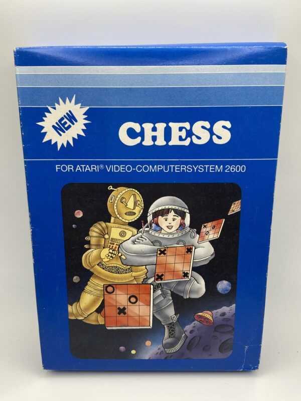 CHESS- ATARI VCS 2600-NTSC-BRAND NEW.