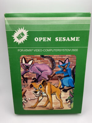 OPEN SESAME-ATARI VCS 2600-NTSC-BRAND NEW.