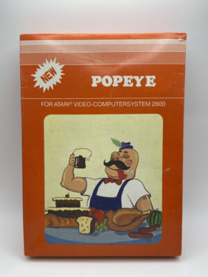 POPEYE-ATARI VCS 2600-NTSC-BRAND NEW.