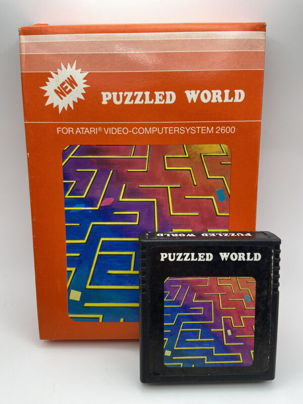 PUZZLED WORLD-ATARI VCS 2600-NTSC-BRAND NEW.