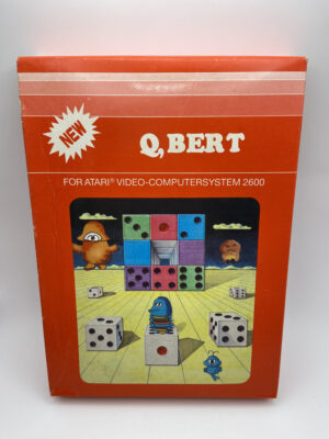 Q BERT-ATARI VCS 2600-NTSC-BRAND NEW.