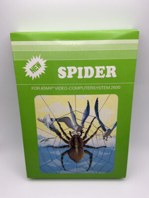 SPIDER-ATARI 2600-VCS-NTSC-BRAND NEW.