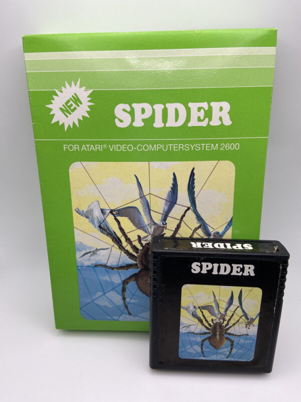 SPIDER-ATARI 2600-VCS-NTSC-BRAND NEW.