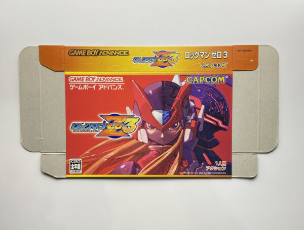 NINTENDO GAME BOY ADVANCE-ROCKMAN ZERO 3-MEGAMAN ZERO 3.
