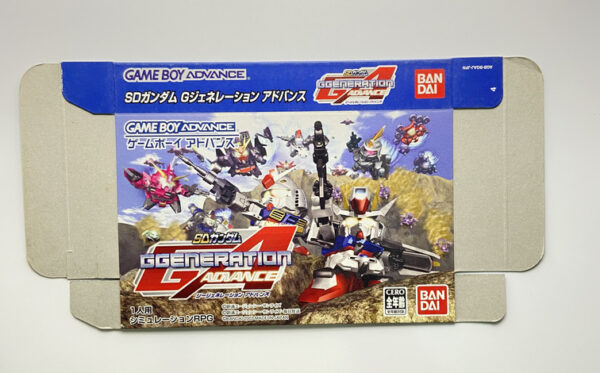 NINTENDO GAME BOY ADVANCE-SD GUNDAM G GENERATION ADVANCE.