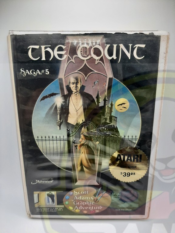 APPLE THE CUNT-01 (1) THE COUNT:SCOTT ADAMS'GRAPHIC ADVENTURE#5-NTSC-BRAND NEW.