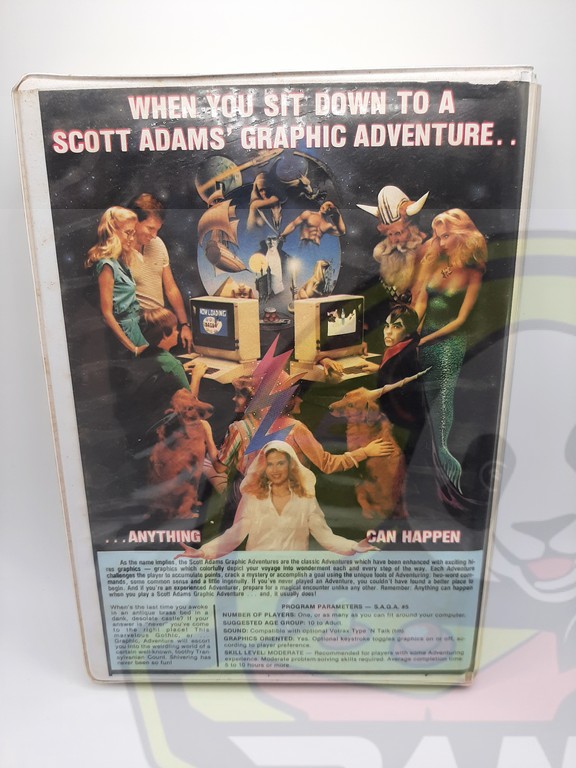 APPLE THE CUNT-01 (2) THE COUNT:SCOTT ADAMS'GRAPHIC ADVENTURE#5-NTSC-BRAND NEW.