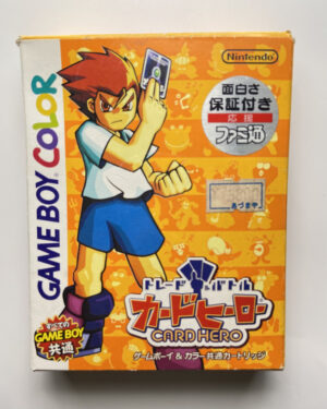 NINTENDO GAME BOY COLOR-CARD HERO:TRADING & BATTLE.