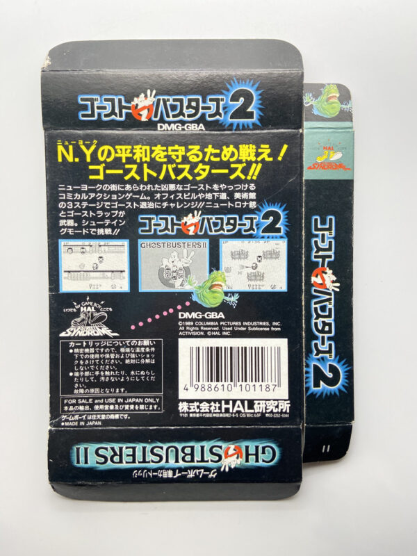 NINTENDO GAME BOY-GHOSTBUSTERS II